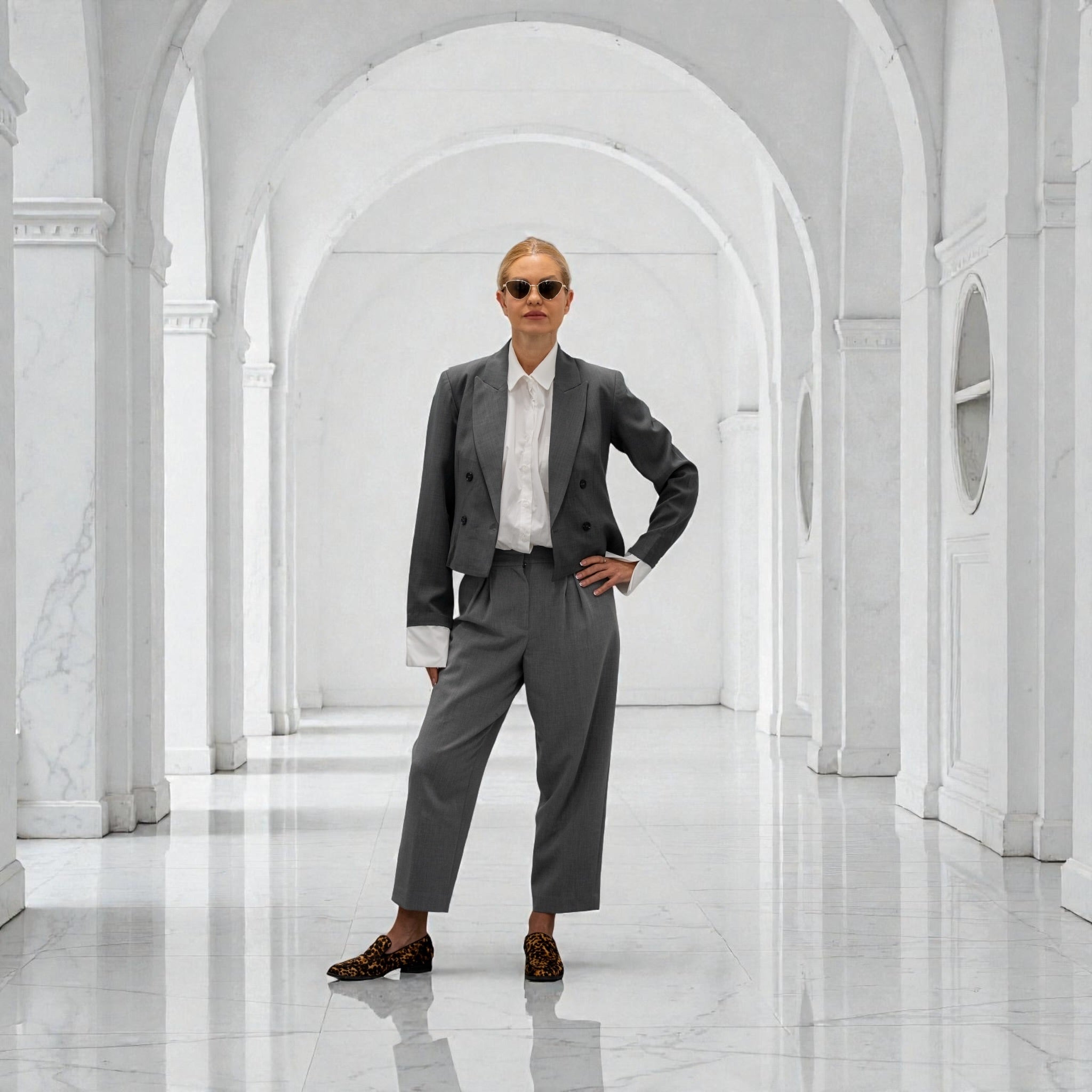 Avenue Grey Blazer