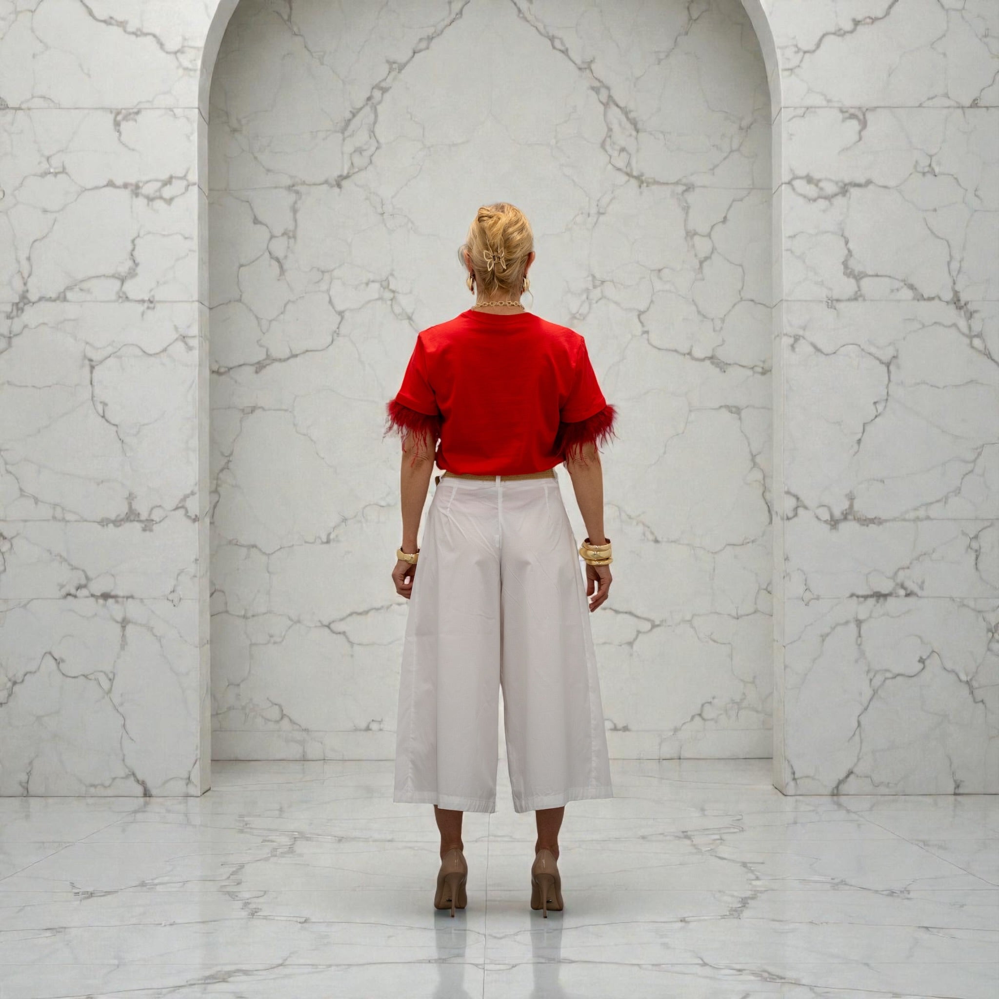 Scarlet Chic Shirt Red