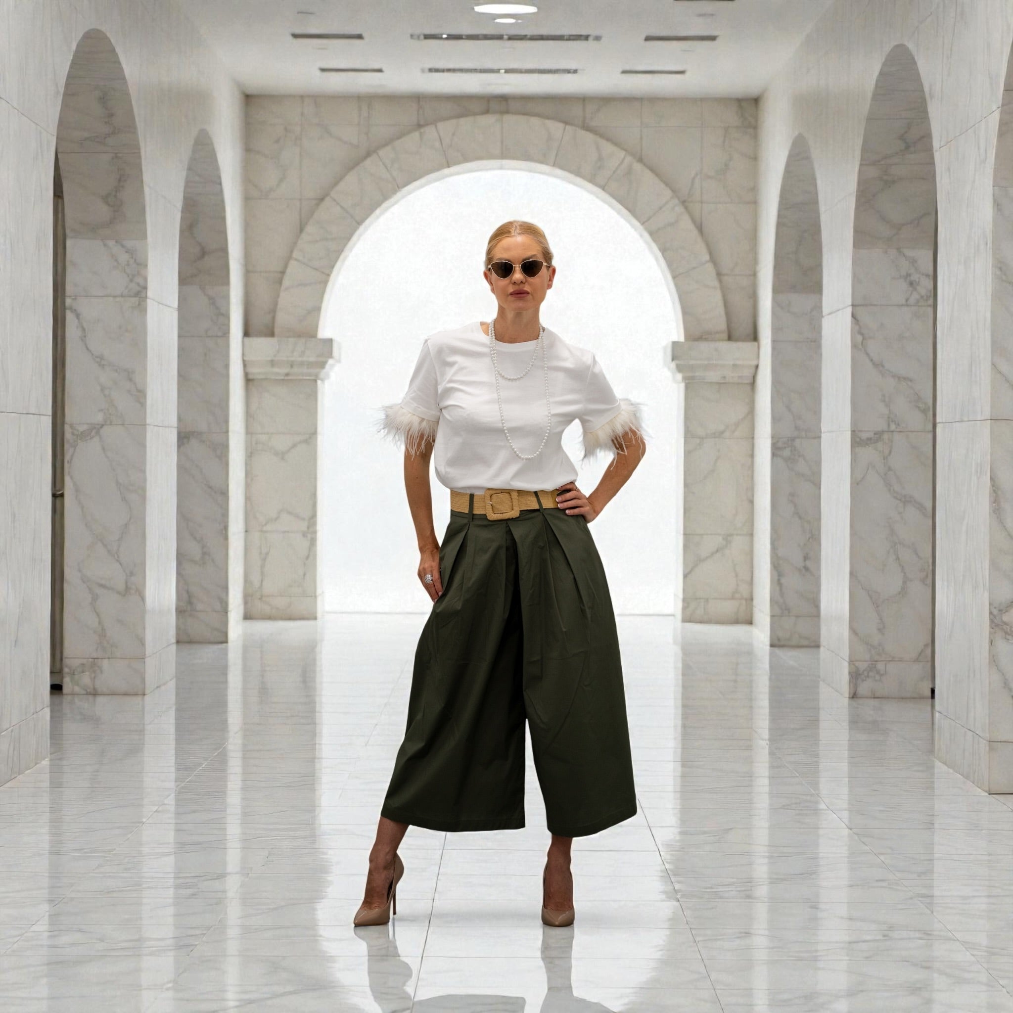 Scarlet Chic Shirt White